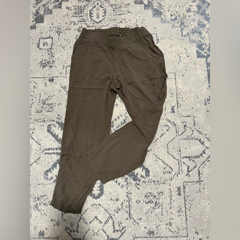 Divided Brown Straight Leg Pants